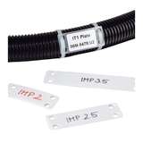 IMP-Series Marker Plate, 2.5"x.75", Nylon, White, 100/Pkg redirect to product page